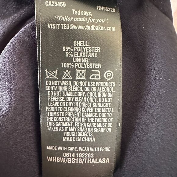 Ted Baker London Thalasa Gardenia Pencil Skirt NWOT - Picture 9 of 9